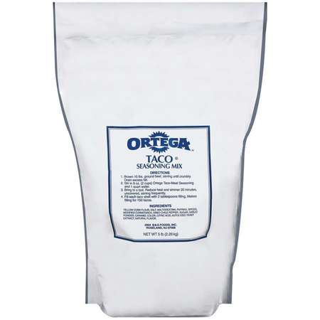 ORTEGA Ortega Taco Seasoning 5lbs 7700860